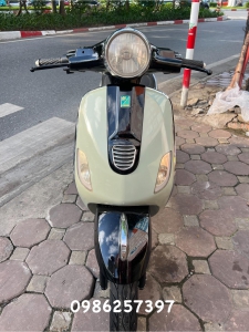 Bán xe điện Vespa Jvc màu xám xanh hottrend 2024
