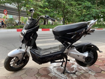 Xe Điện Xmen Đèn Tim Cũ