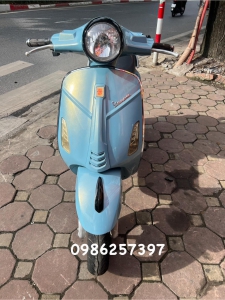 Bán xe điện vespa màu xanh ánh vàng hottrend 2024