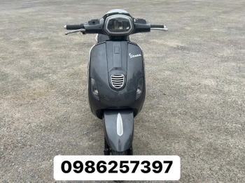 Xe điện Vespa đèn vuông màu ghi xám  giá rẻ